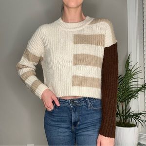 NWT ONLY Cropped Knit Sweater